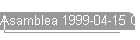 Asamblea 1999-04-15 Gral. Extr.