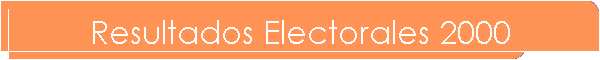 Resultados Electorales 2000